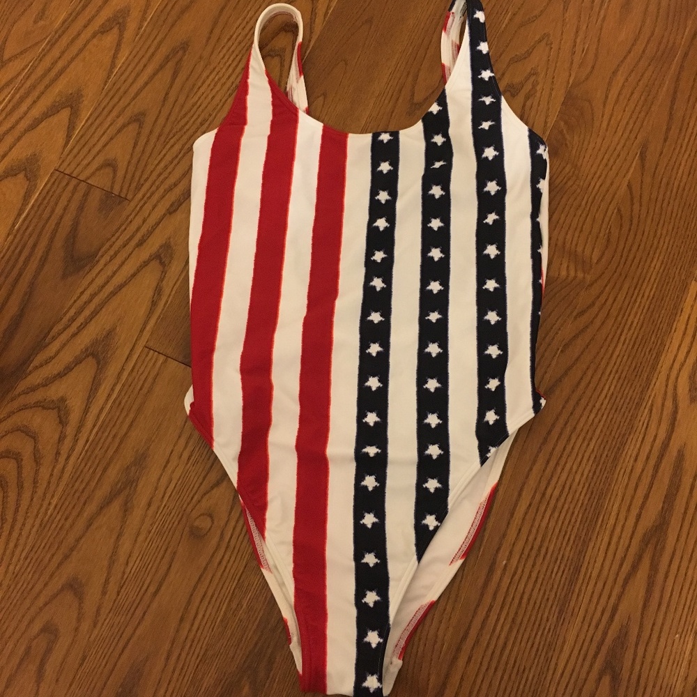 Hollister USA One Piece Swimsuit Size Small